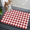 thumbnail image 4 of Rectangle Area Rug 2x3ft,Farmhsoue Christmas Red White Buffalo Check Washable Carpet Non-Slip Runner Accent Rugs Indoor Floor Mat for Bedroom Living Room Decor,Rural Style, 4 of 9