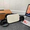 thumbnail image 4 of Alikpop Chic Structured Crossbody Bag, Adjustable Guitar Strap Sling Purse, Unisex Casual Shoulder Bag for Daily Gift, 4 of 7