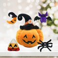 thumbnail image 3 of Halloween Pumpkin Playset Moon Rice Ball Spider Bat Soft For Home Kids, 3 of 5