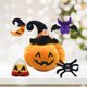 thumbnail image 3 of Halloween Pumpkin Playset Moon Rice Ball Spider Bat Soft For Home Kids, 3 of 5