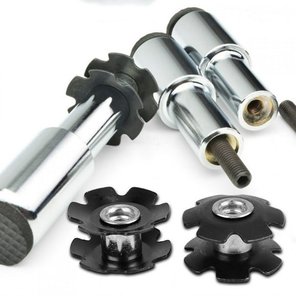Loewten Bike Core, Black Durable Bicycle Core, 5 Pcs Pack Steel Alloy Strong Bicycle For Bike Front Fork