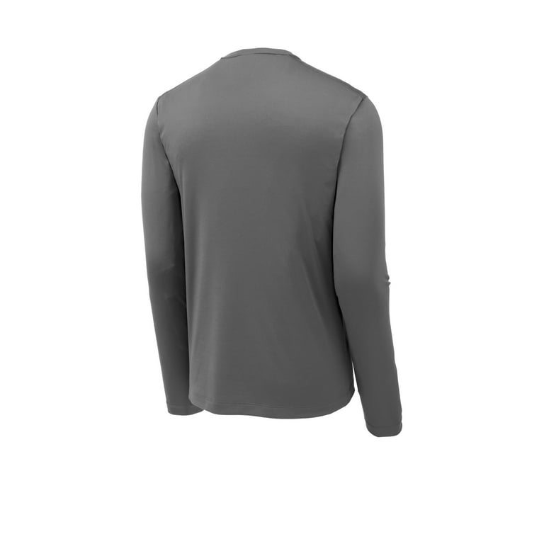 Gray Long Sleeve Sweatshirt - 65% Polyester – SS Vinyl