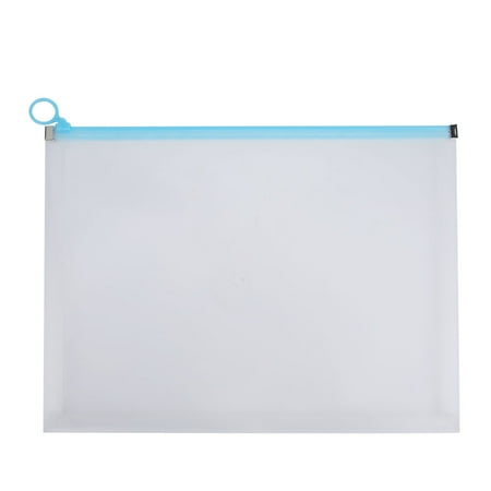 6-Pack A4 Letter Size File Folder Paper Document Organizer Pocket Blue