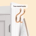 thumbnail image 4 of Aiho 66" H OvertheToilet Storage Cabinet, SpaceSaving Bathroom Organizer with 2 Doors & Adjustable Shelf, for Bathroom Laundry Room, White, 4 of 10