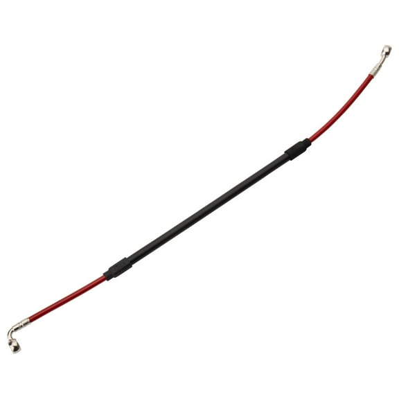 Tusk Rear Motorcycle Steel Braided Brake Line Standard Length Red for KTM 250 XC 2013-2019,2023
