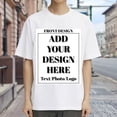 thumbnail image 4 of Custom Front & Back Printed T-Shirt, Add Your Text/Photo/Logo/Design, 100% Cotton Tee for Men, 4 of 9