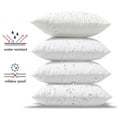 thumbnail image 5 of Phantoscope Outdoor Pillow Inserts 18x18 Inch Set of 4, Waterproof Weather Resistant Throw Pillows for Patio Furniture, Sofa, Bed, 5 of 8