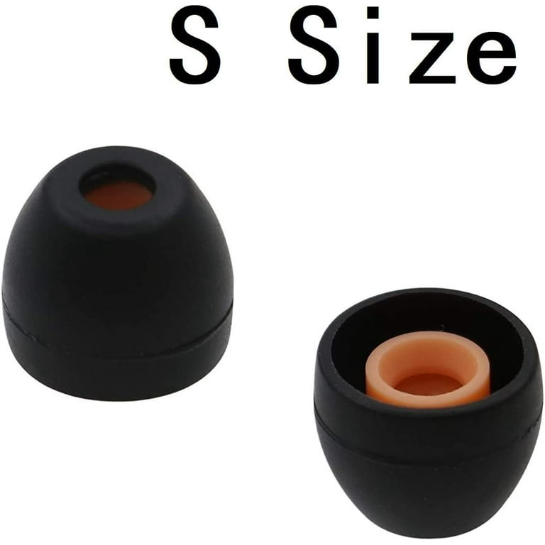 Hybrid silicone outlet rubber earbuds
