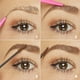 thumbnail image 5 of Set de lápiz para cejas y gel tintado Tarte Big Ego Medium Brown, 5 of 8