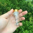 thumbnail image 6 of ABCISI 50UNITS Wholesale Empty Jars Glass Bottle with Aluminium Gold Color Screw Lid 25ml Sealed liquid Container (50, 25ML-Golden Lid), 6 of 15