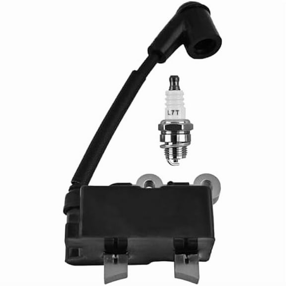 Ignition Coil 290178032 with Spark Plug for Ryobi / Black Max Jet Fan Blower, Compatible with RY25AXB RY25AXBVNM Gas Leaf Blowers