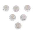 thumbnail image 2 of thinsony 925 Silver Large Hole Loose Spacer Bead DIYJewellery Making Finding 4mm 6pcs, 2 of 8