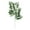 Color B, variant on Sunjoy Tech Artificial Green Leaves Long Stems 20" Tall, Fake Plant Branches, for Floral Arrangement Vase Bouquets Wedding Greenery Decor - 1PC