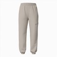 thumbnail image 4 of TOWED22 Men's Fleece Sweatpants Lightweight Cotton Tapered Joggers Workout Running Sweat Pants with Pockets(Beige,XS), 4 of 4