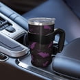 thumbnail image 5 of 40oz Tumbler,Halloween Bat Camouflage Pattern Insulated Tumblers with Removable Handle,Stainless Steel Double Vacuum Coffee Tumbler Cup with Straw for Home,Office,Travel,Party, 5 of 5