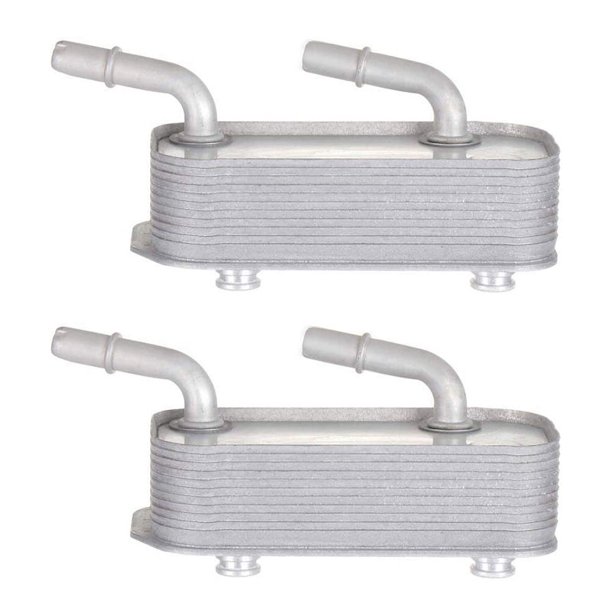 2X Enfriador de Aceite de Transmisión Automática 17227505826 para E46 1999-2005 325I 328I 330I