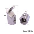 thumbnail image 2 of pitrice 2 Pieces Universal Car Stereo Aluminum Terminal Audio Amp Automotive Repair Power Wire Reducer Automotive Automobile Modification, 2 of 7