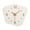 White, variant on jifeng Wall Clock Art Crafts Fashion Irregular Clock for Tea Room Farmhouse Bedroom White