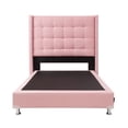thumbnail image 2 of Box Base Cama Matrimonial + Cabecera Titan Rosa Dicasa  Titan Pink, 2 of 8