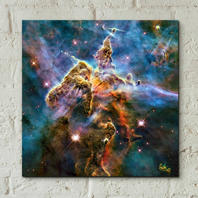 Epic Art 'Mystic Mountain' Hubble Space Telescope Acrylic Glass