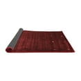thumbnail image 2 of Ahgly Company Indoor Square Abstract Red Contemporary Area Rugs, 6' Square, 2 of 4