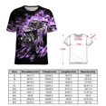 thumbnail image 2 of Racing And Flag Women's T-Shirt Short Sleeve T Shirts Tops Tee Ladies Loose T, 2 of 6