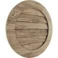 thumbnail image 2 of Ekena Millwork 30"W x 30"H Timberthane Sandblasted Round Faux Wood Non-Functional Gable Vent, Primed Tan, 2 of 5