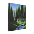 thumbnail image 2 of Trademark Fine Art 'Alpine Summer' Canvas Art by Ron Parker, 2 of 3