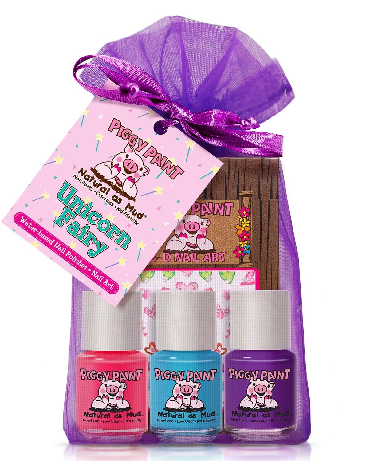 Piggy Paint Unicorn Fairy Nail Polish Gift Set