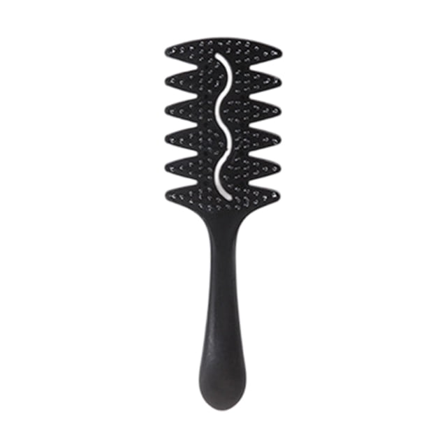 Curly Hair Styling Comb with Extended Bouncing Teeth for Gentle Detangling and Hair Care