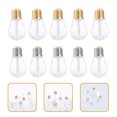 thumbnail image 3 of 10pcs Empty Lip Gloss Tubes Bulb Shaped Lip Balm Tube Mini Lip Gloss Container, 3 of 6
