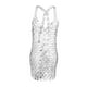 thumbnail image 5 of Vestido Sunnimix con cuello en V Lentejuelas Cami para Mujer, 5 of 8