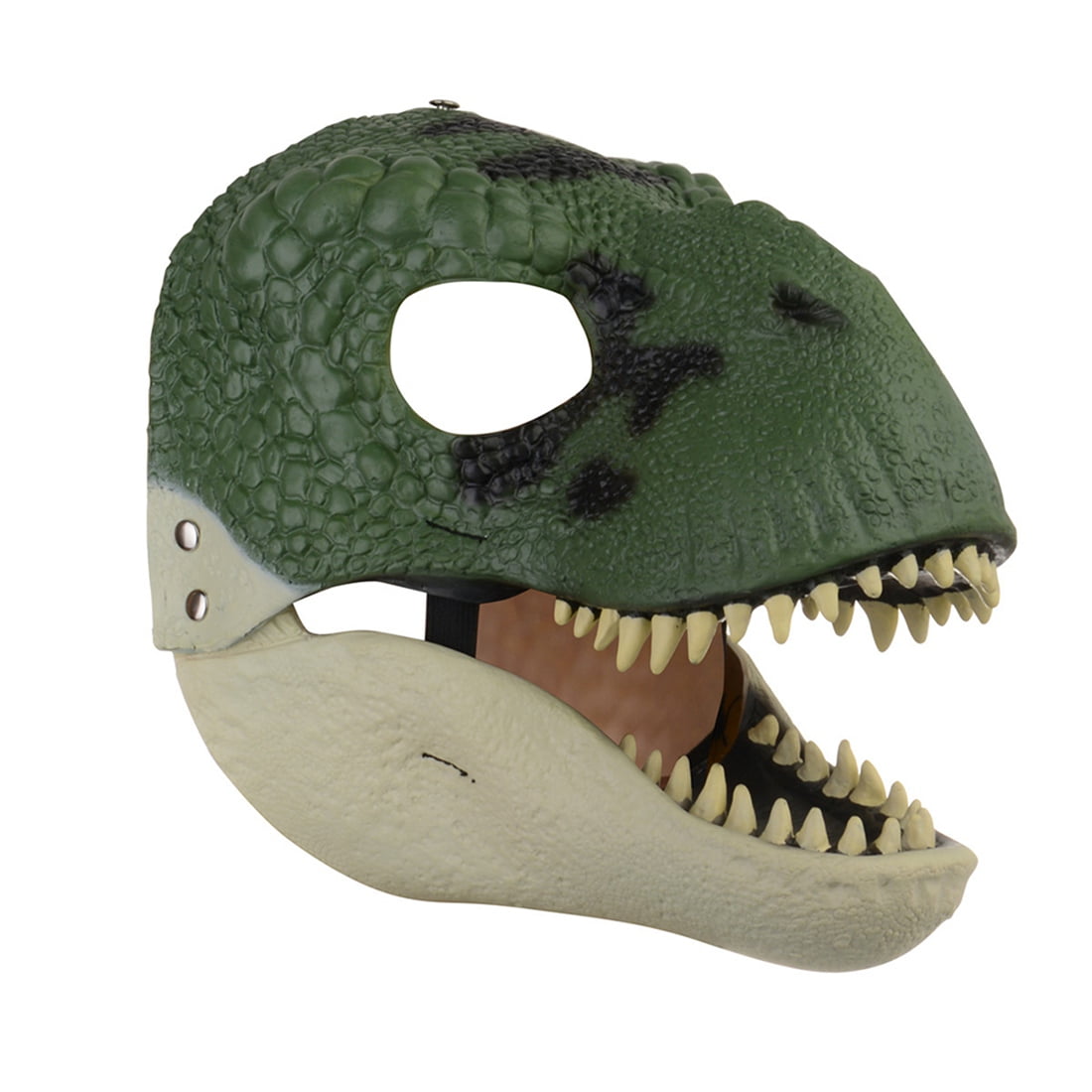 Halloween Dinosaur Mask Open Mouth Latex Horror Headgear Cosplay Prop
