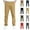 Brown, variant on Spazoro Boys Cargo Pants with Multi-Pockets, Baggy Soft & Warm Elastic Waist Solid Color Casual Straight Leg Pants for Boys Brown Size 6 T