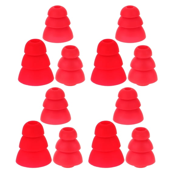 Hytrove Earbud Tips Silicone 18Pcs Large Medium Small 1.70X1.40X1.40In
