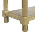 thumbnail image 5 of HomeRoots 515518 24 in. Narrow Distressed Oak Wood End Tables with Shelf - Set of 2, 5 of 5