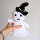 thumbnail image 5 of Cute Plush Ghost Pillow for Halloween - Decorative Throw Pillow for Sofa & Bed, Soft White Ghost Ornament for Fun Room Decor & Gifts, 5 of 5