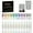 Assorted, variant on Metallic Marker Pens, Shuttle Art 24 Colors Metallic Paint Markers Fine Point for DIY Card, Calligraphy, Art and Crafting Projects, Works Great on Black Paper, Scrapbooks, Fabric, Rock.