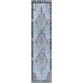 thumbnail image 3 of Unique Loom Timeless Collection Area Rug - Thomas (2' x 4' Runner Blue Gray/Gray), 3 of 6