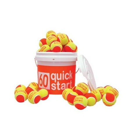 Quick Start 60 Bucket with 72 Tennis Balls