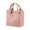 Pink, variant on Canvas Tote Bag,Small Mini Totes Bags with Zipper for Women,Crossbody Purse with Pockets,Multi-Pocket for Work,Shopping,Daily Casual Use,Black