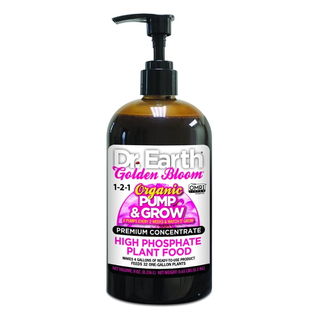Dr. Earth Organic &amp; Natural Pump &amp; Grow Golden Bloom High