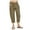 ZA Brown, variant on Linen Pants Women Summer Petite Capri Comfortable High Waisted Wide Leg Pants Drawstring Elastic Trousers Comfy Straight Leg Long Pants With Pockets Light Blue S