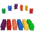 thumbnail image 2 of 60 piezas de osos de colores para contar y clasificar, juguetes educativos para contar y clasificar, 2 of 6