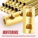 thumbnail image 3 of 20 Terminales de Conexión de Cableado Rápido 8Awg 60A, Conector de Cable con Tornillos de Fijación y Tubo Termoplástico, 3 of 7