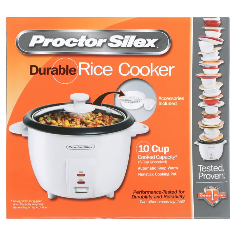 Proctor Silex 30 Cup Rice Cooker And Food Steamer & Reviews