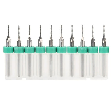 

10pcs 2 Flutes Carbide Milling Cutter Tungsten Steel CNC End Mill2.4mm