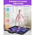thumbnail image 2 of Alfombrilla de baile Dance Game Mat Gleamkid con iluminación LED para niños, 2 of 7