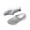 Gray, variant on Utoimkio Platform Sandals for Women Summer Half-trawl Surface Breathable Women's Sandals Casual Lazy Slippers Hollow Walking Shoes