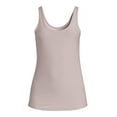 thumbnail image 3 of No Boundaries Juniors Scoop Neck Tank Top, Sizes XS-XXXL, 3 of 5